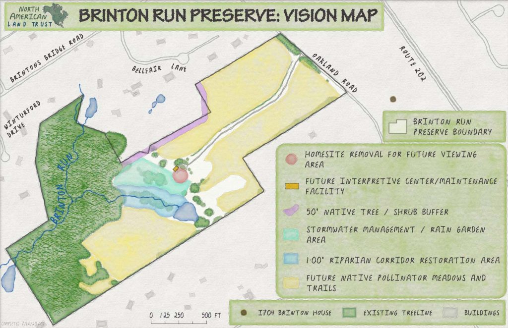 Brinton Run Vision Sketch Map